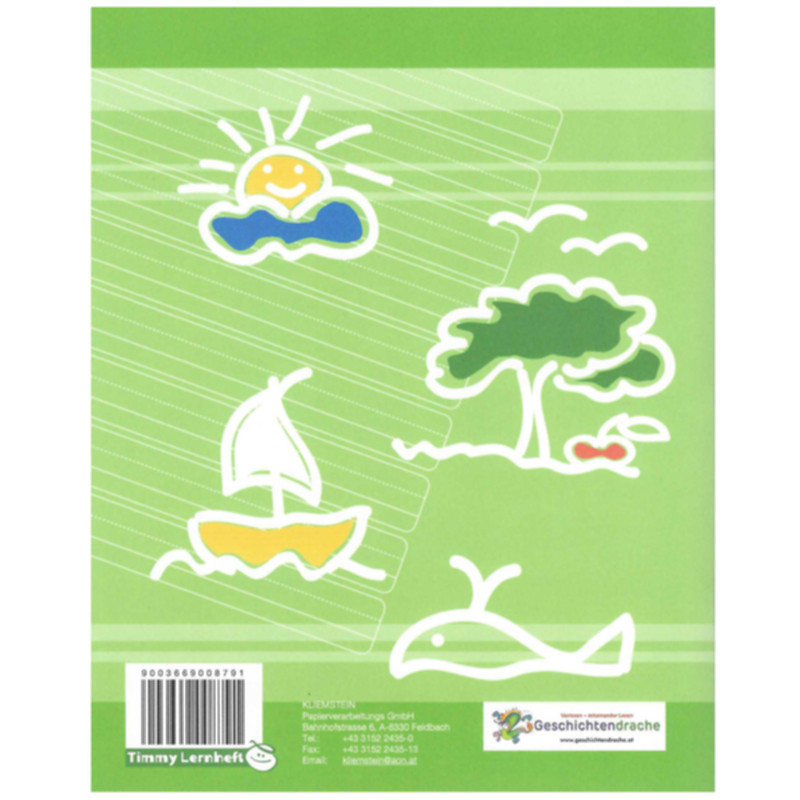 Timmy Lernhefte Creativ Lernen 1 Quart 20 Blatt Lernhilfe Volksschule